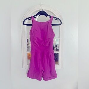 Free People Pink Jumpsuit Vibrant Comfortable Design